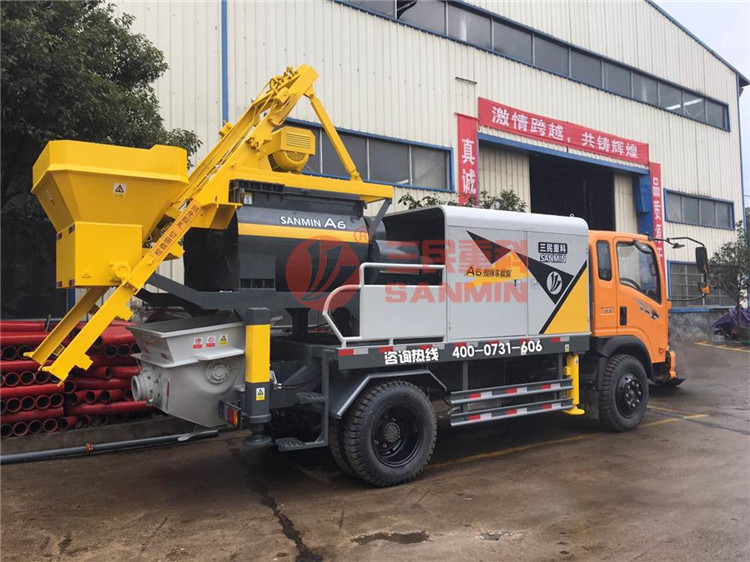 汽車(chē)混凝輸送泵