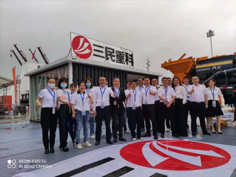 2021·長(zhǎng)沙國(guó)際工程機(jī)械展，三民重科參展第一天